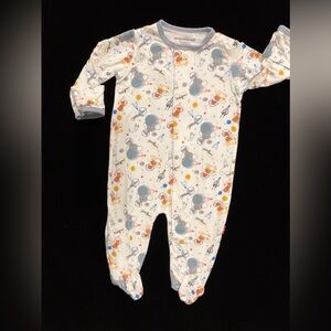 Magnetic Me Rocket Modal Footie, Size NB